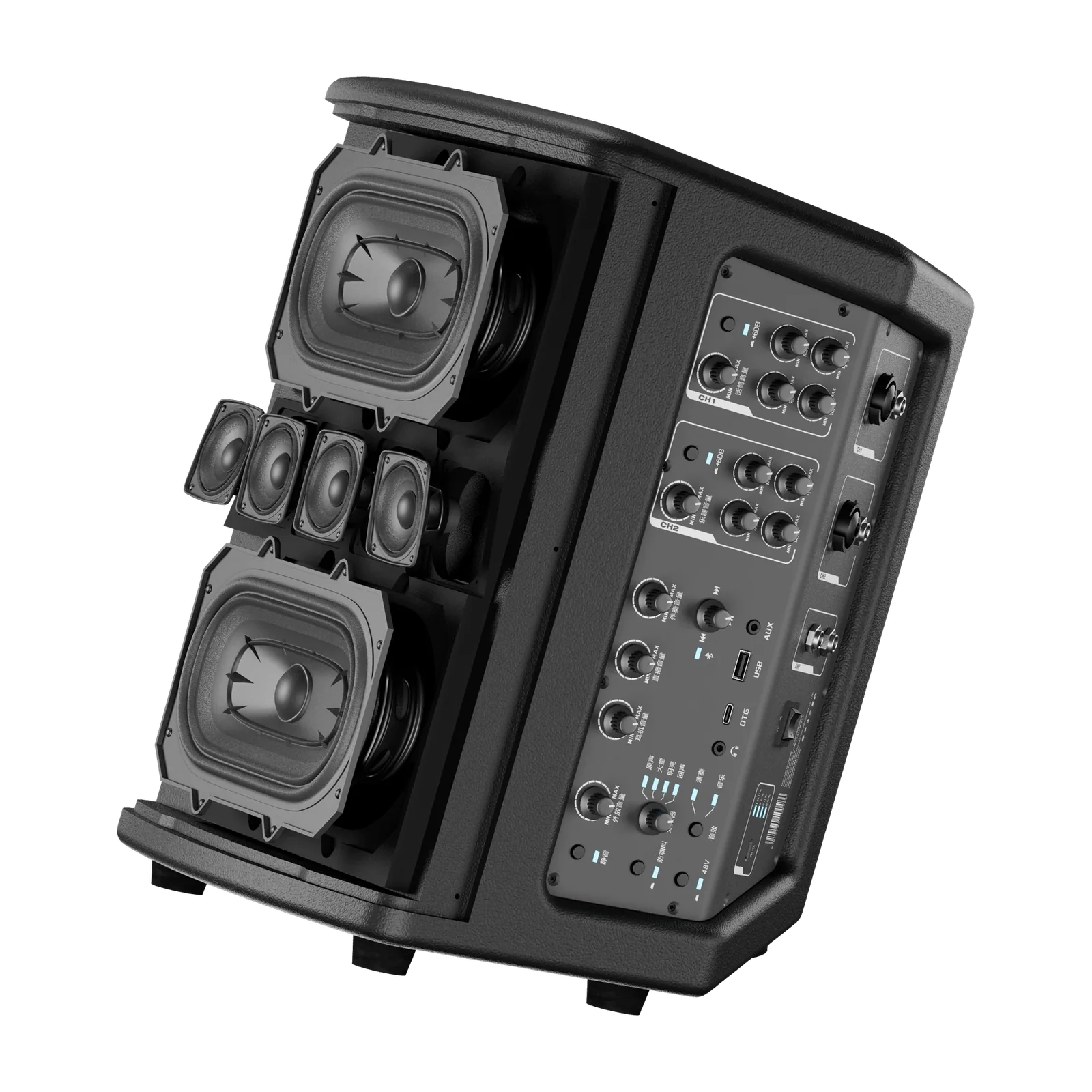 Портативная акустическая система SHENGYOU S70 Pro, ракурс 5